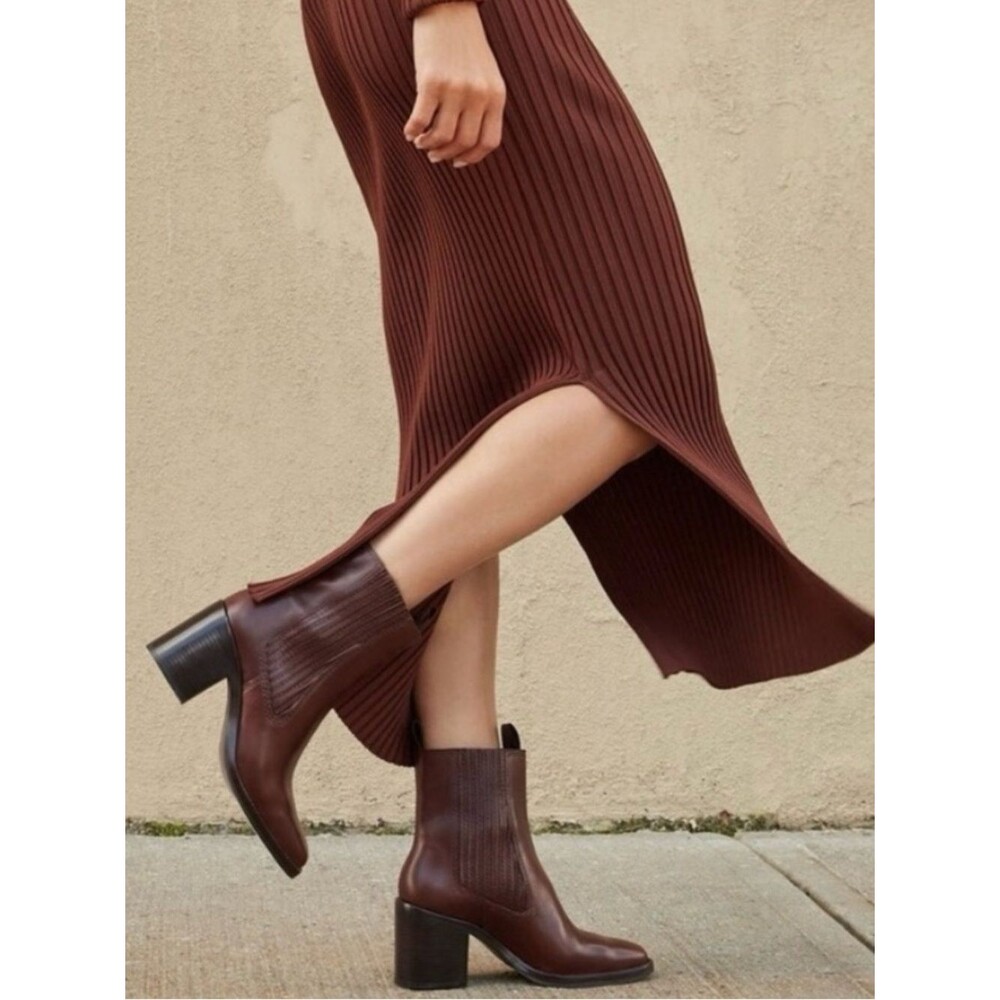 ✨ Loeffler Randall Arianna Square Toe Boot in Espresso ✨